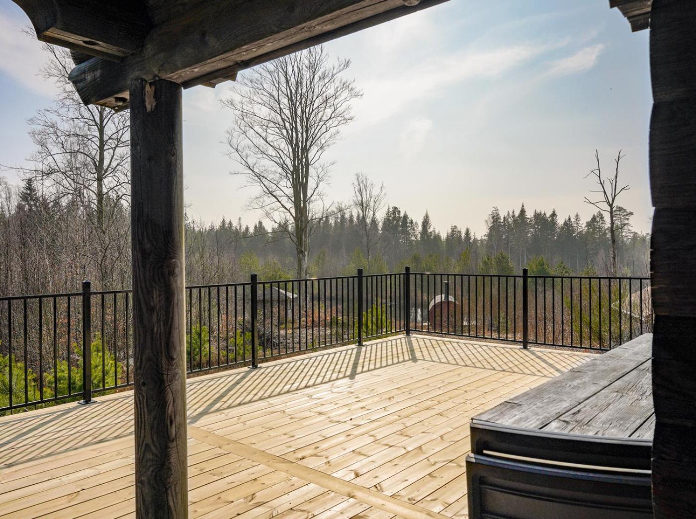 Joe Getaway - Stugby I Ullared Villa Buitenkant foto