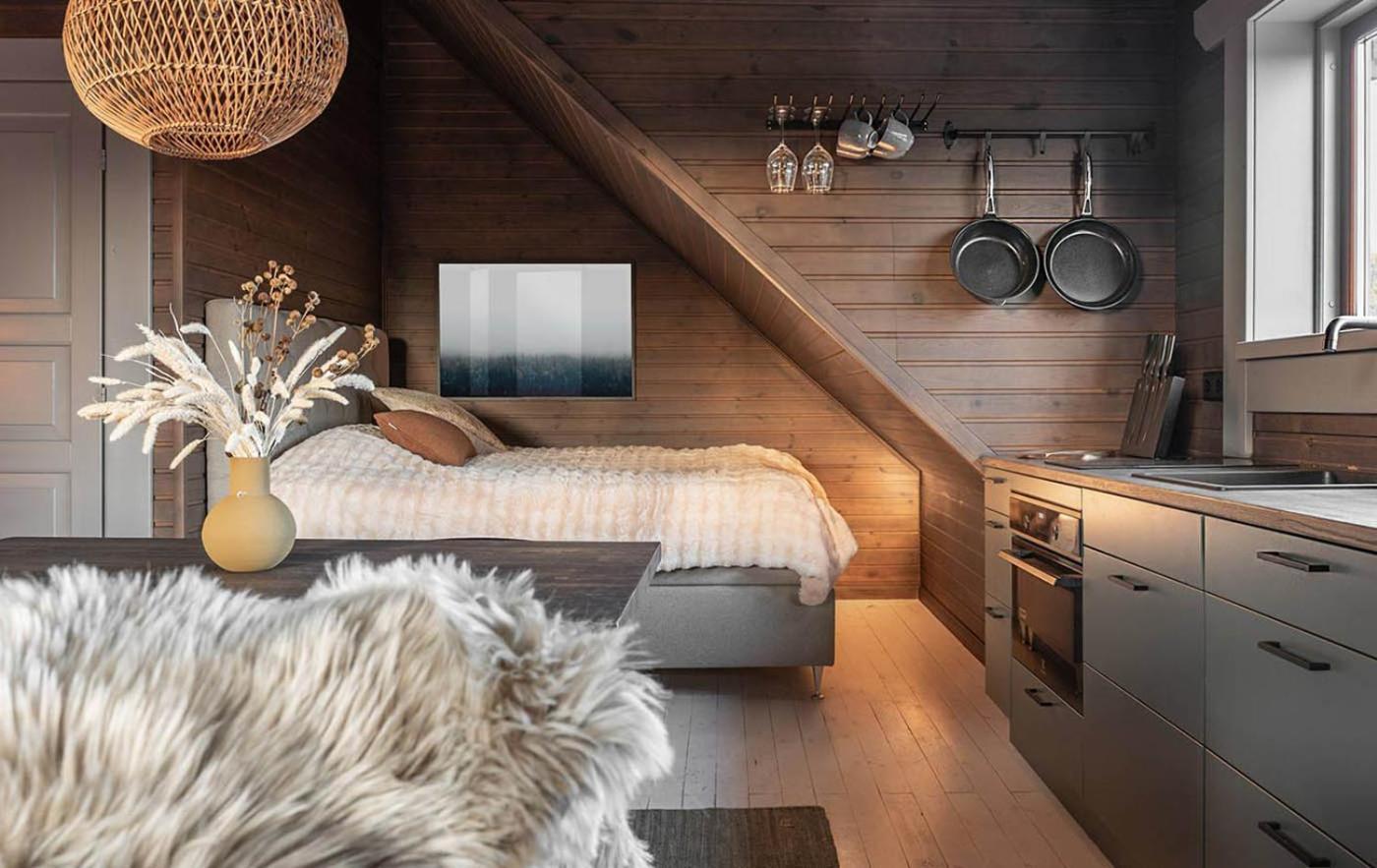 Joe Getaway - Stugby I Ullared Villa Buitenkant foto